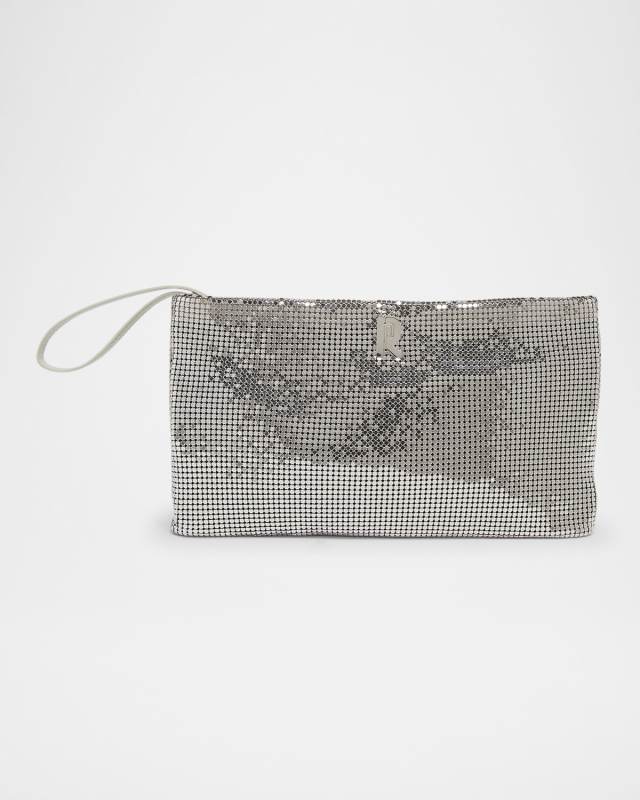 Mesh Pochette Wristlet
